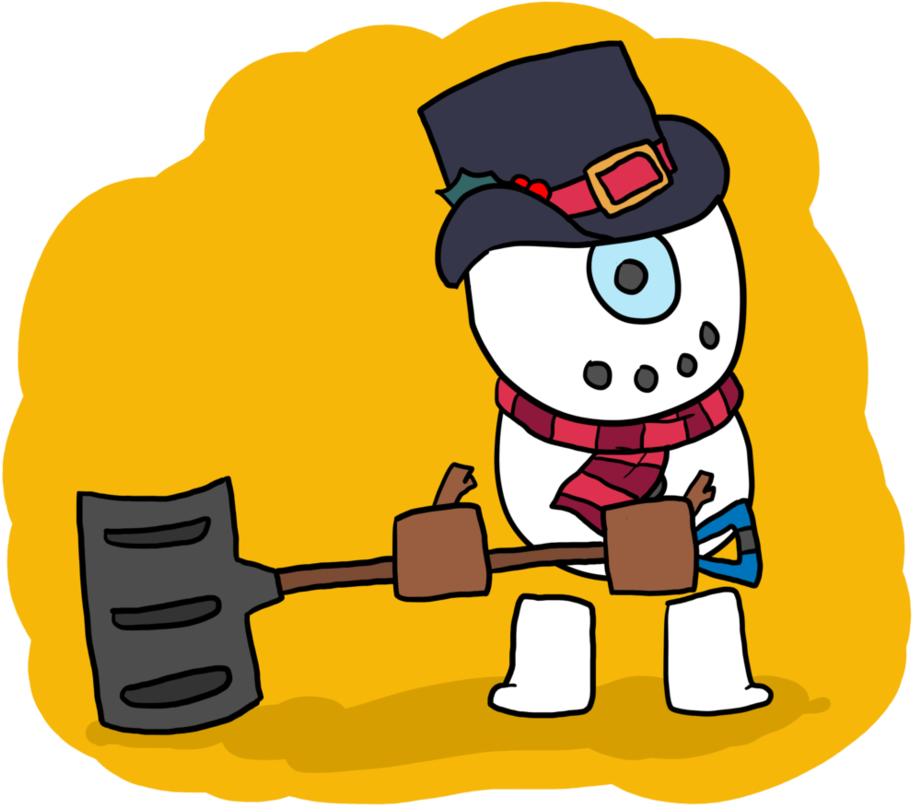 Snowman Kor By Clunse - 2016 (943x848)