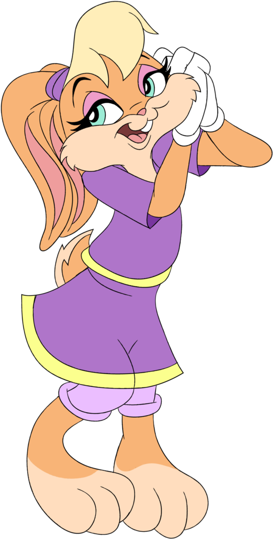 Cheerful Lola By Jcthornton - Cartoon (671x1191)