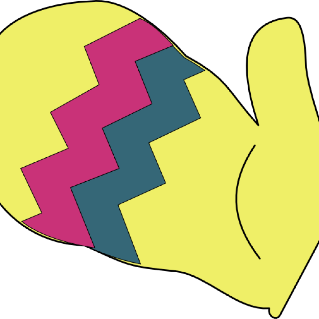 Mittens Clipart Mitten Clip Art At Clker Vector Clip - Clip Art (1024x1024)