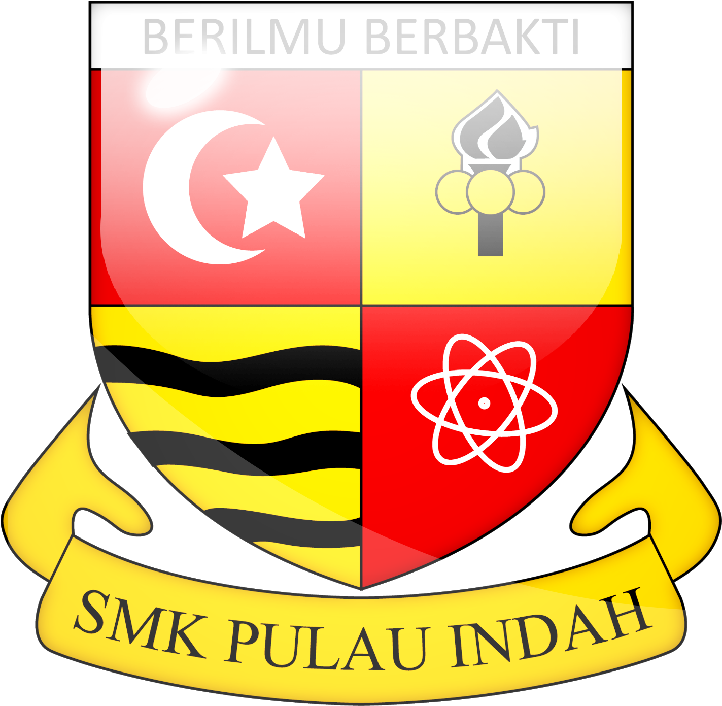 Smk Pulau Indah Klang - Crest (1500x1500)