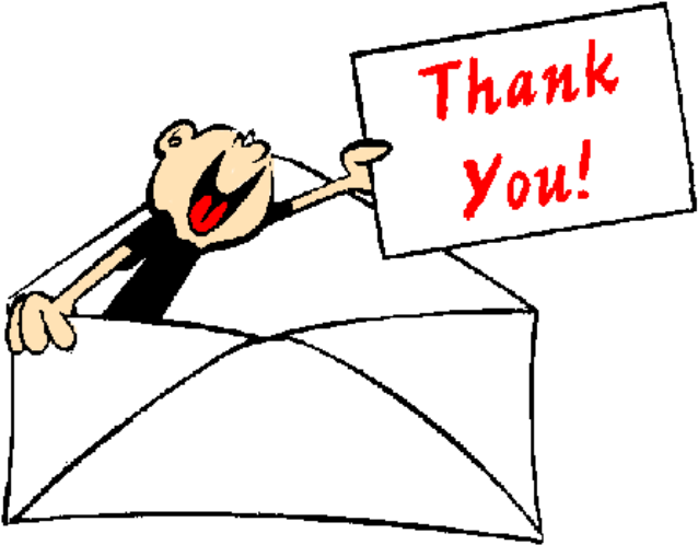 Thank You Clip Art Food - Moving Thank You Clipart (644x503)