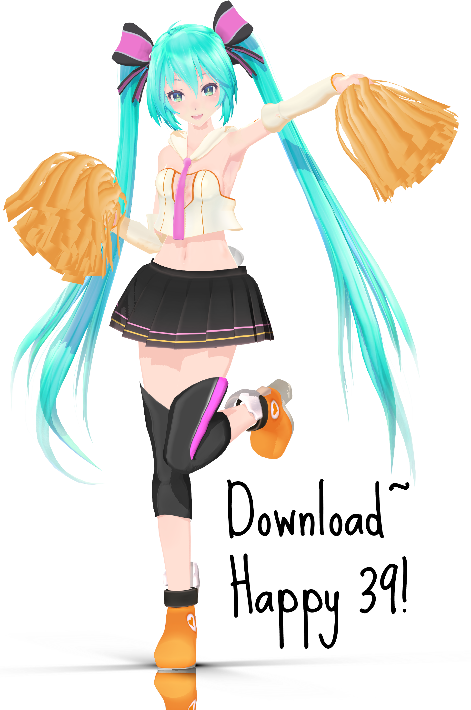 Tda Cheerful Miku Download By Llunova - Cody Simpson Autograph (1930x3000)