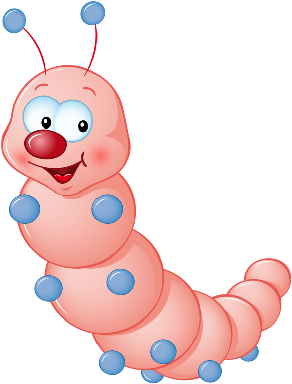 Insect Cartoon Caterpillar - Insect Cartoon Caterpillar (634x800)