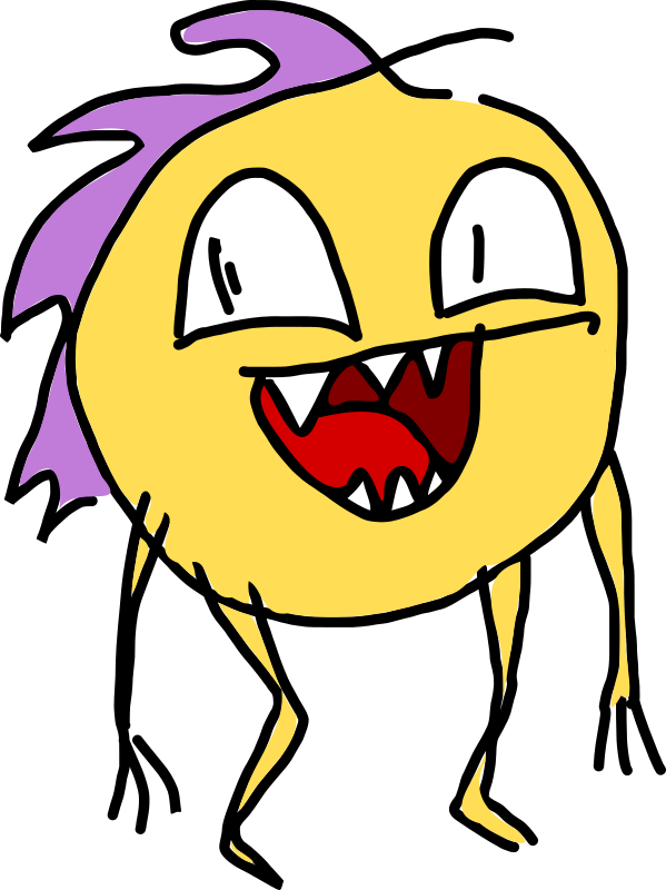 Clipart Cheerful Nibbler - Clipart Cheerful Nibbler (599x800)