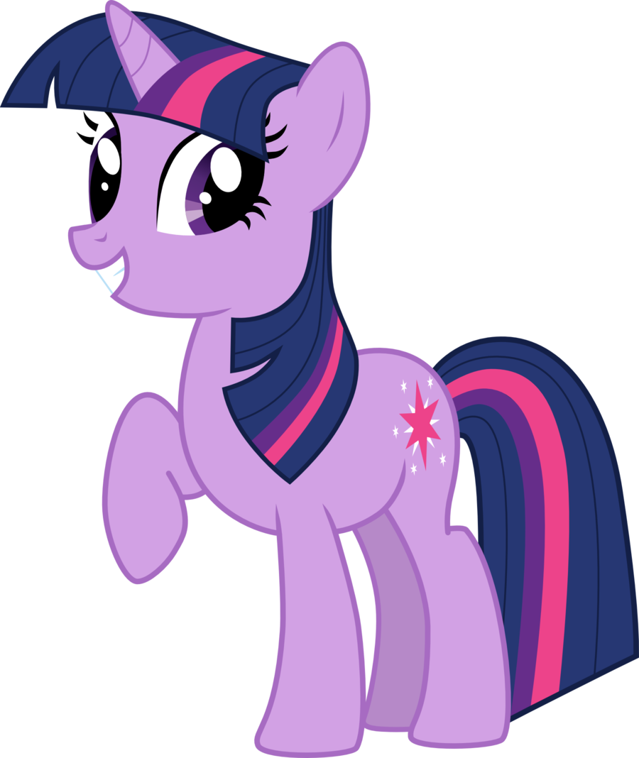 Cheerful Twilight Sparkle By Zeflootershy Cheerful - Twilight Sparkle Vector (900x1068)