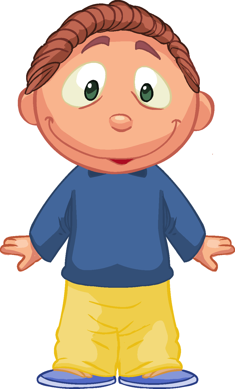 Cartoon Children, Kids, People - Bank Rakyat (962x1590)