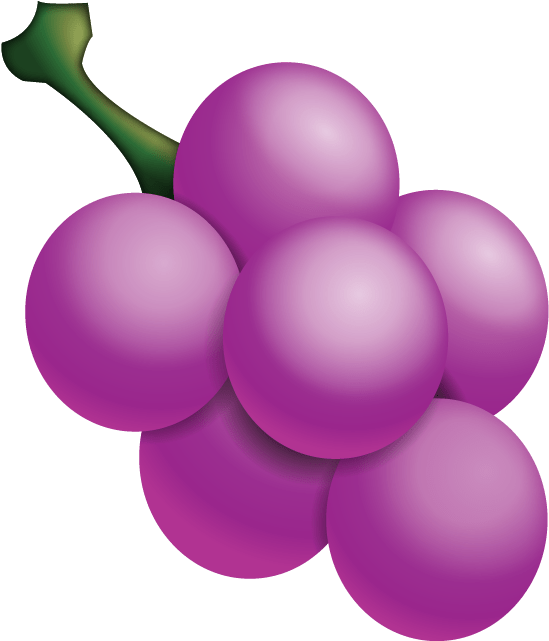 Descubra Ideias Sobre Cores Roxas - Grape Emoji Png (640x640)