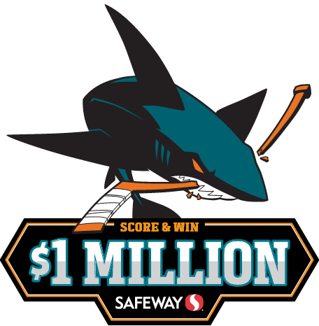 Thank You For Entering The Sweepstakes Is Now Closed - San Jose Sharks Wall Decal (456x466)