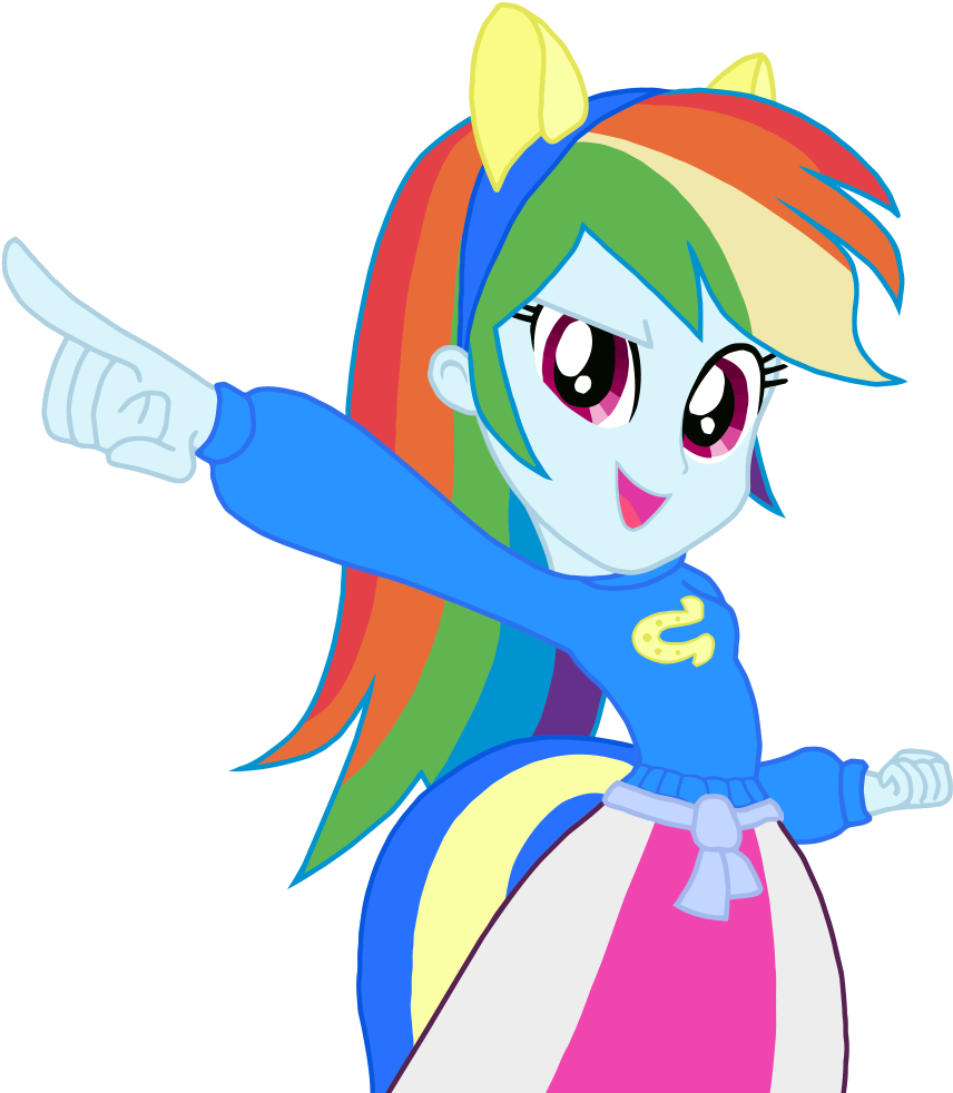 Mlp [rainbow Dash] Equestria Girl By Selcaroll123 - Рейнбоу Деш Человек (1002x998)