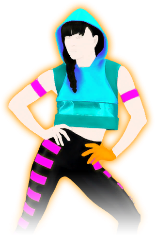 The Coach Is A Girl Who Has Black Hair In A Braid Lying - Like I Would Just Dance (512x512)