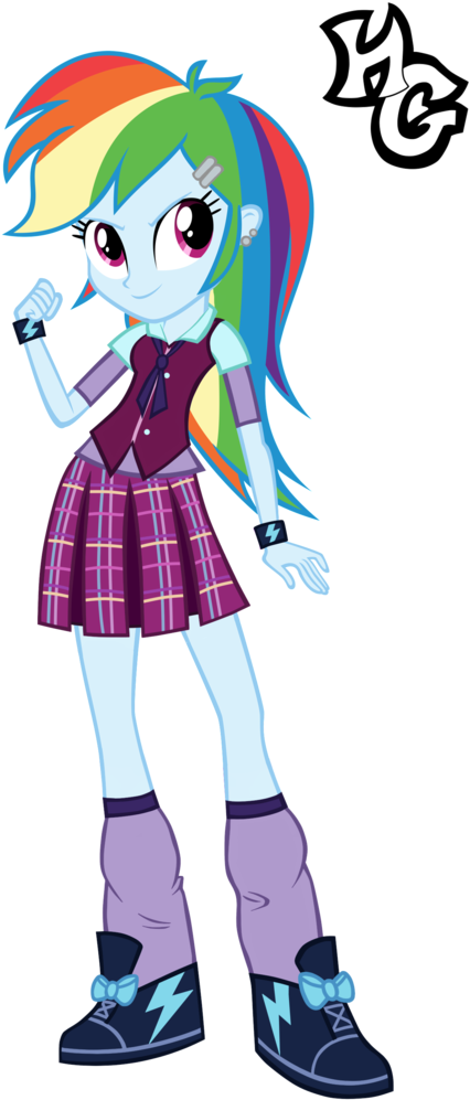 My Little Pony Friendship Is Magic Equestria Girls - Equestria Girls Rainbow Dash Shadowbolt (475x1024)
