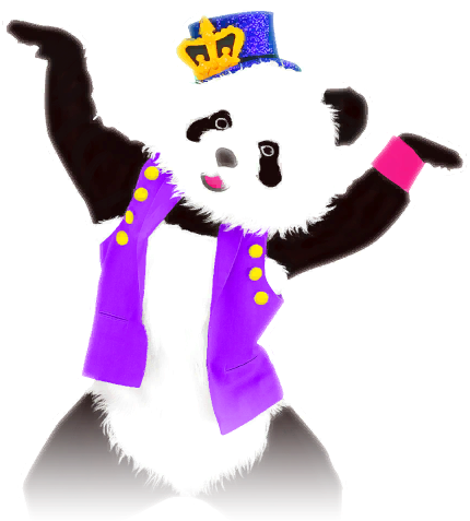 Don't Stop Me Now Alternate By Queen - Panda Just Dance 2017 (512x512)