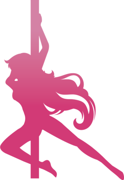 Pole Dancers In Png File (413x599)