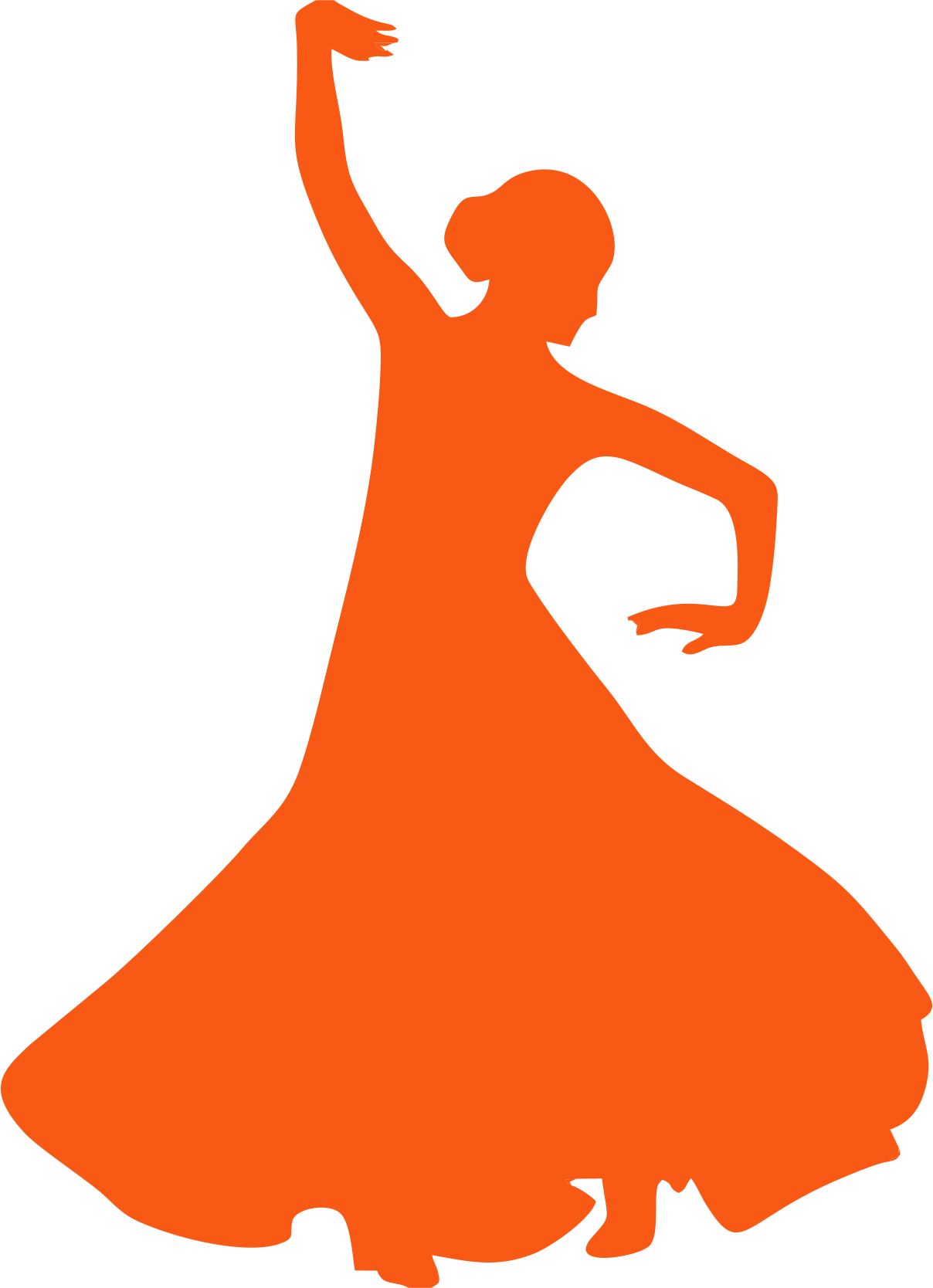Super Sculpt Dance & Fitness - Dancer Silhouette (1208x1668)