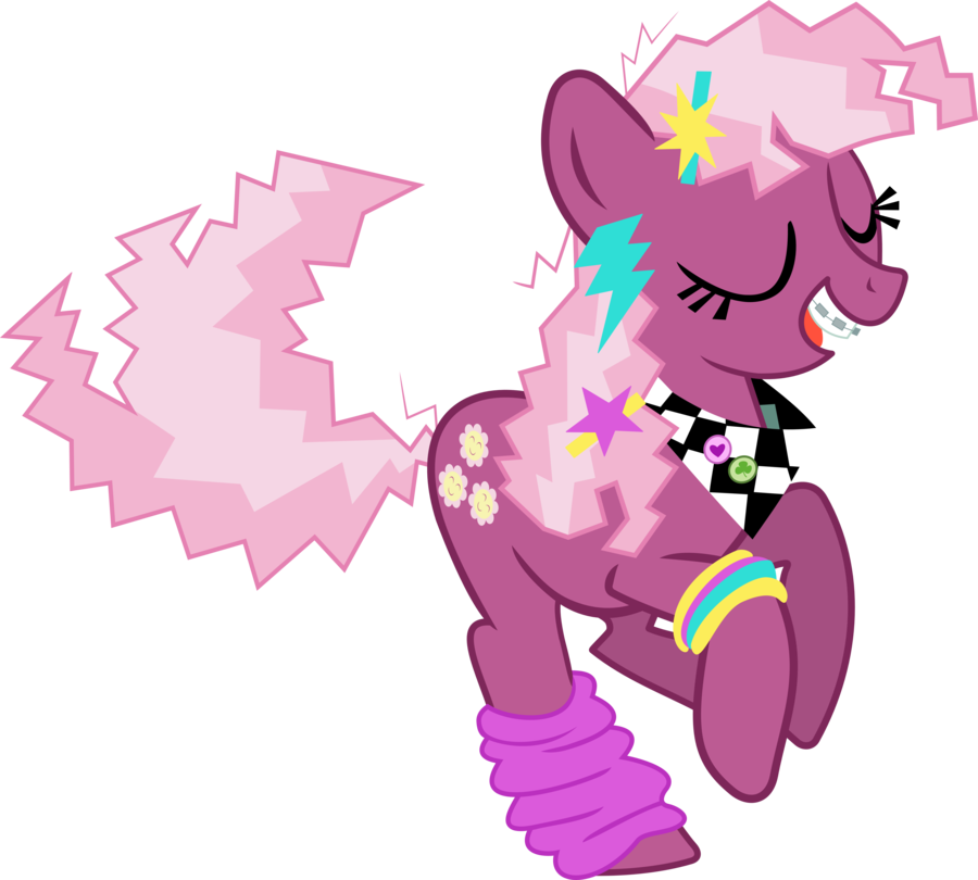 Dance Party Cheerilee By Uxyd - Mlp Pony With Braces (900x810)