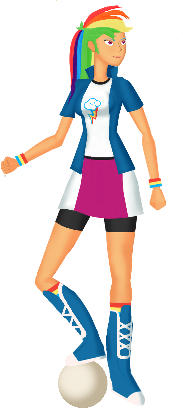 My Little Pony Equestria Girls Rainbow Dash Dress - Cartoon (825x1432)