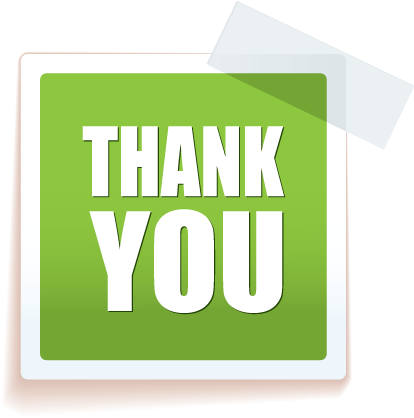 Thank You For Your Support - Sticker Hd Vector Design (449x453)
