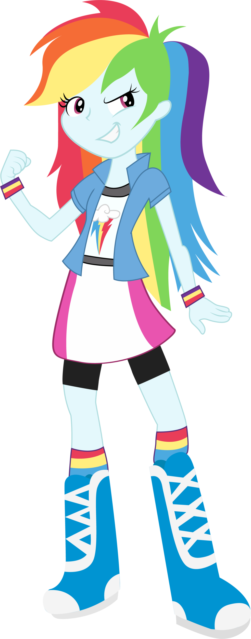 My Little Pony Friendship Is Magic Equestria Girls - Rainbow Dash (1024x2603)