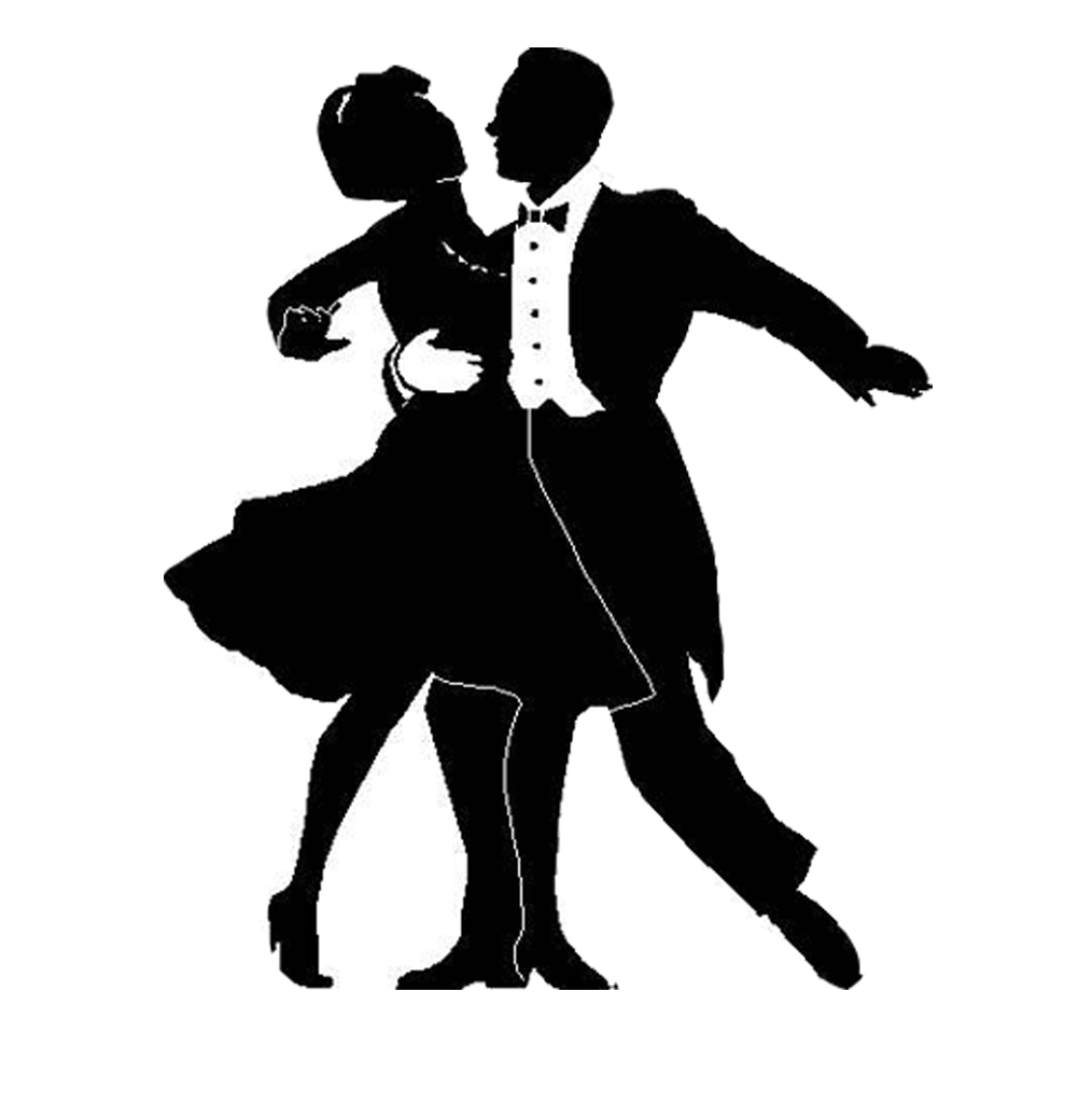 Ballroom Dance Silhouette Tango Clip Art - Ballroom Dance Silhouette Tango Clip Art (1024x1024)