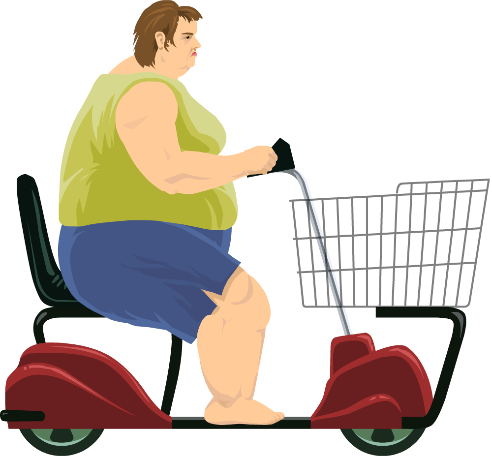 Effective Shopper - Happy Wheels Fat Woman (1000x931)