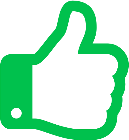 Thumbs Up Icon - Good And Bad Icon (500x500)