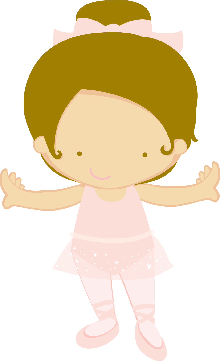 Scrap - Bebes Bailarinas De Ballet En Dibujo (934x1532)