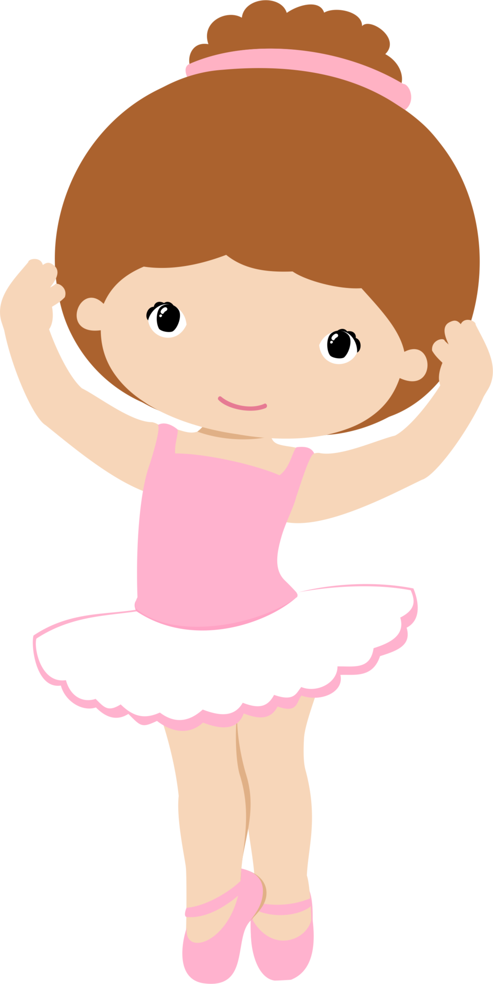 Ballet Clipart Cute Ballerina - Imagens Em Png Bailarina (962x1920)