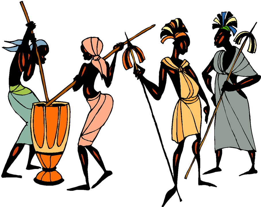 Clipart For Kids And Teachers - Tribal People Png (1280x1014)