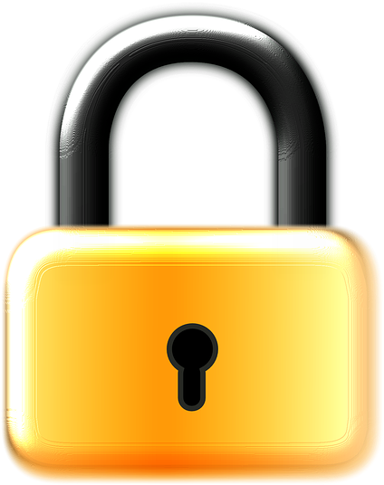 Free Vector Graphic Padlock Lock Locked Admin Free - Lock Clip Art Free (595x640)