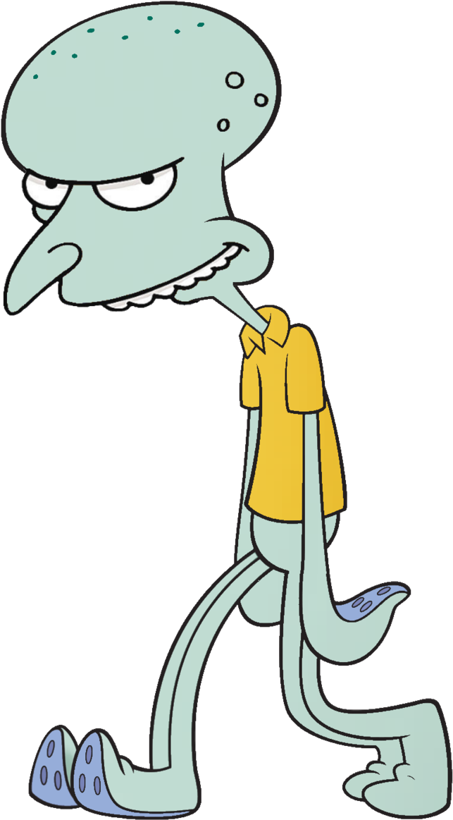 Squidcharles Montgomery Tentacles By Sethmendozada - Squidward Mr Burns (668x1196)