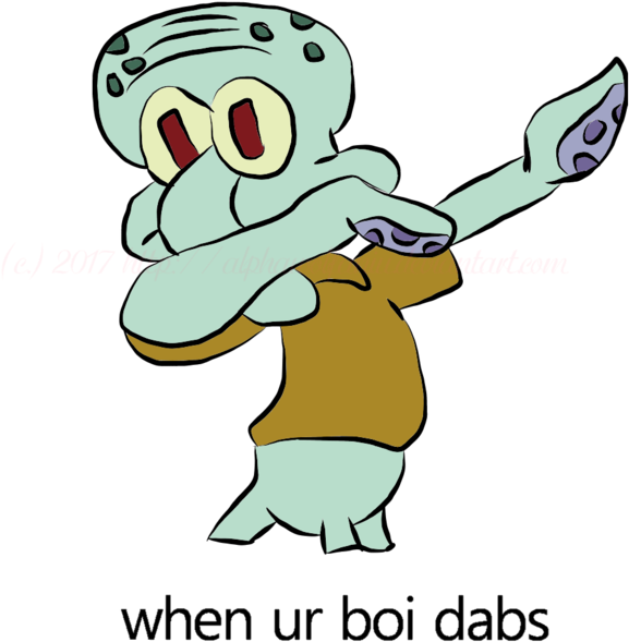 Danke Squidward By Oklahoma-lioness - Squidward's Clarinet Clip Art (1191x670)