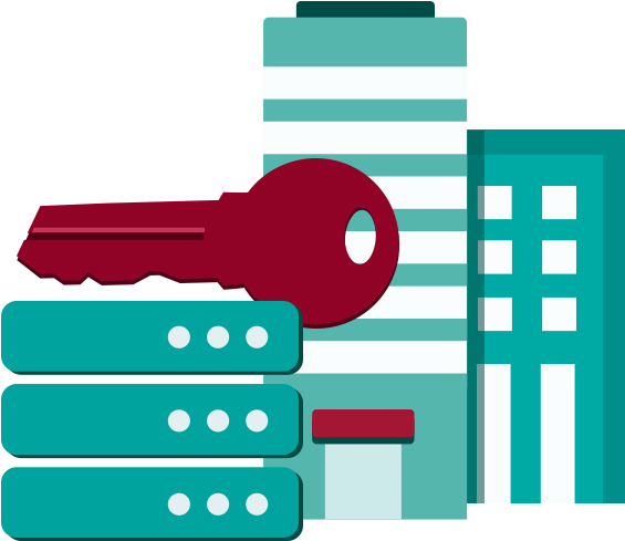 Manage Your Keys In Your Datacenter - Egnyte Clipart (671x611)