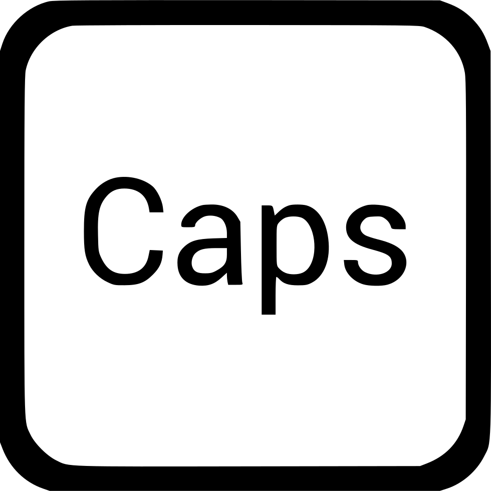 Function Caps Lock Key Comments - Audio Described Performance (980x980)