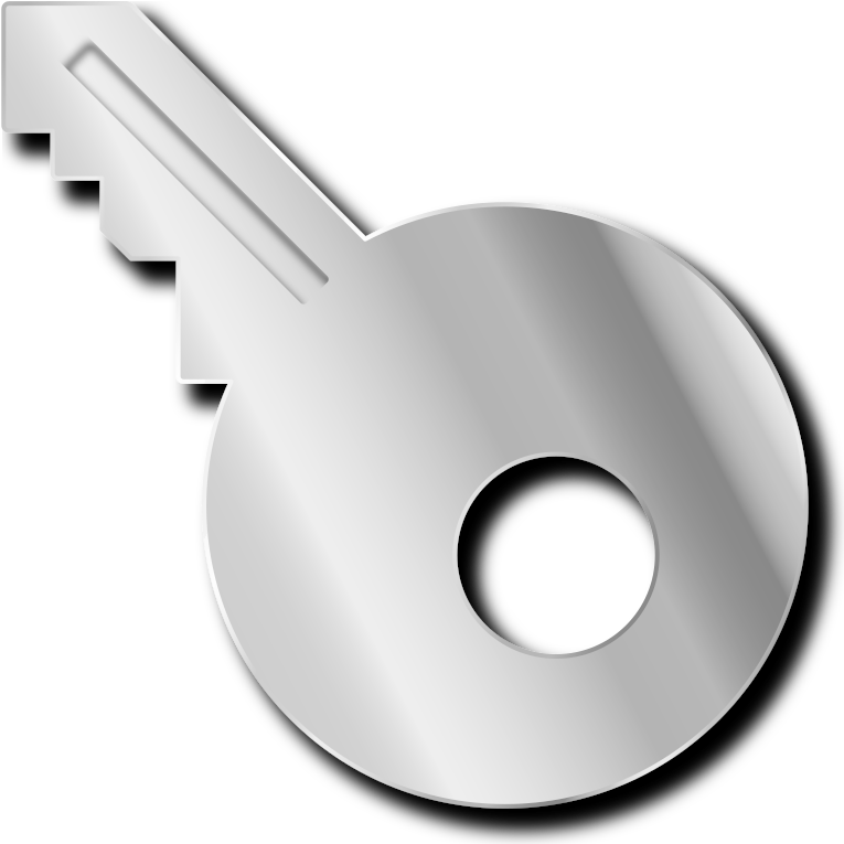 Medium Image - Metal Key Clipart (800x794)