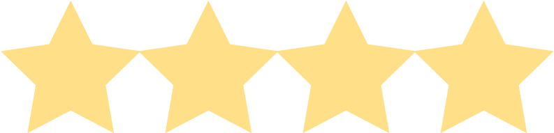 "i Would Give You 5 Stars But Then You Would Have Nothing - 4 Gold Stars With Black Back Round (996x192)