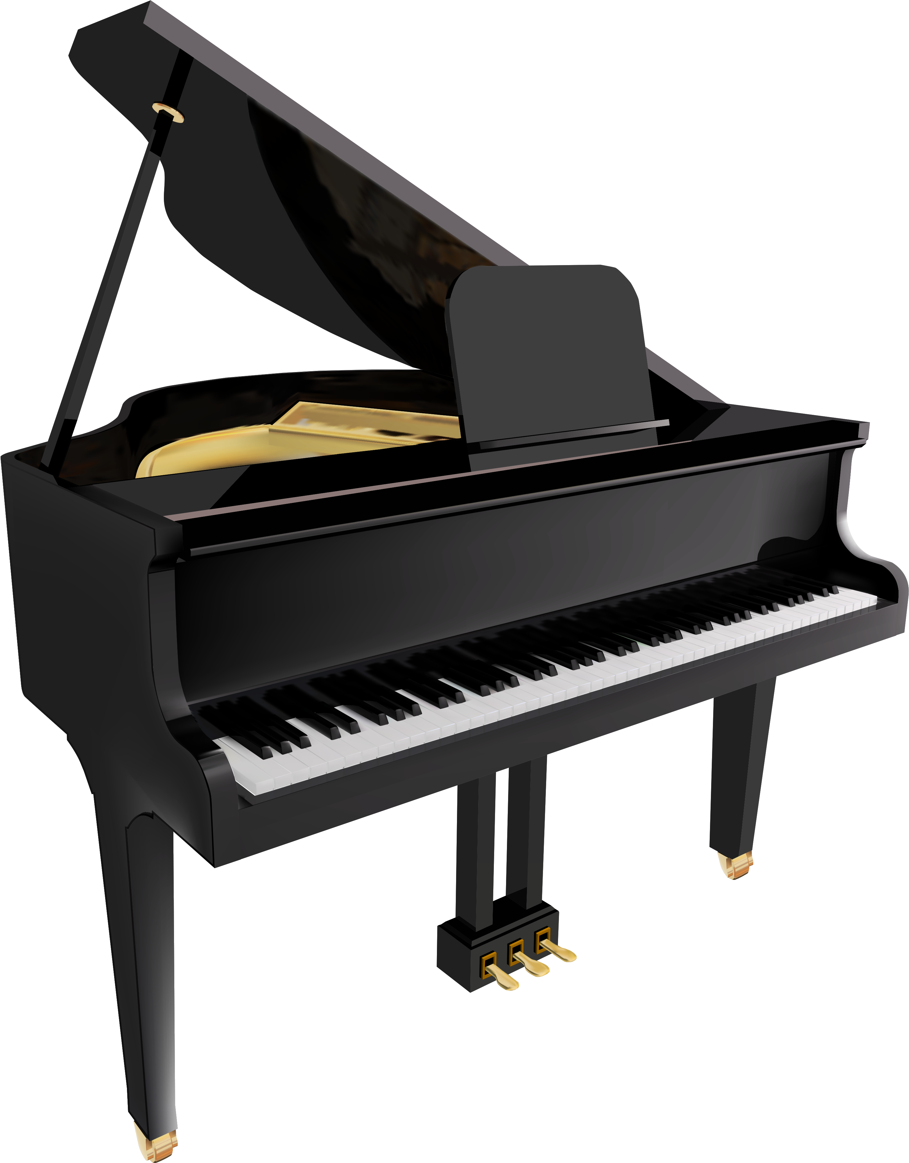 Image Upright Piano Clip Art Free Clipartcow - Piano Png (3251x4092)