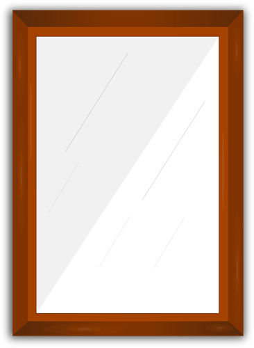 Gold Frame Border - Mirror Clipart (800x800)