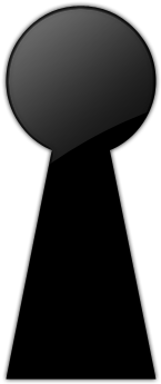 Keyhole Clipart - Key Hole No Background (512x512)