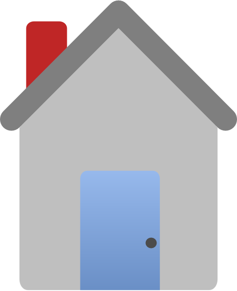 House Plain Clip Art At Clker - Clip Art (486x596)