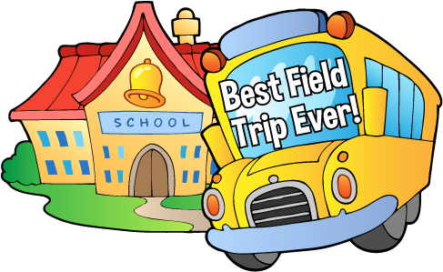 Zoo Field Trip Clipart - School Field Trip (500x313)