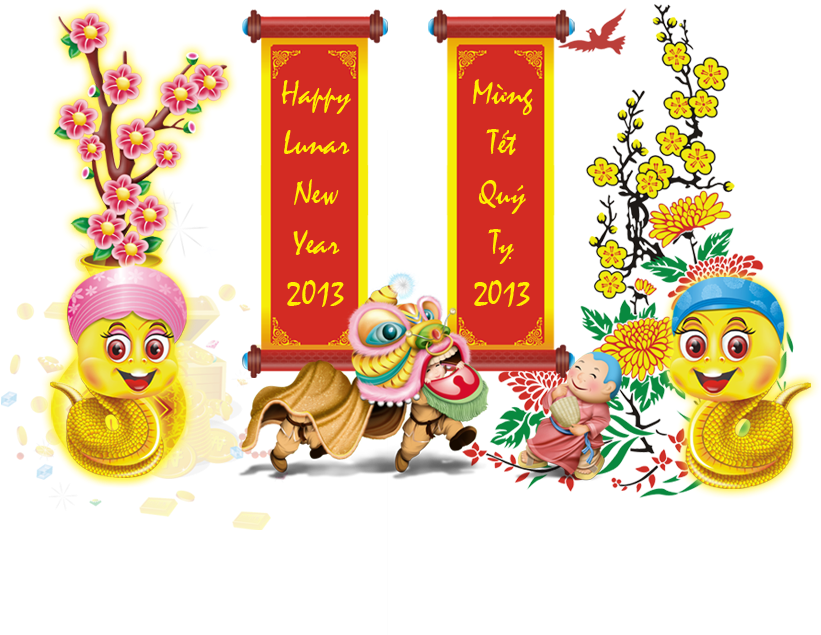 Lunar New Year Wishes 2017 Happy Holidays - Thỏi Vàng Vector Ai (1170x720)