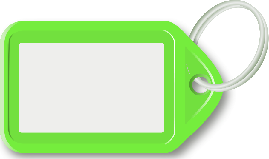 Design Clipart Tag - Name Tags Clip Art (900x533)