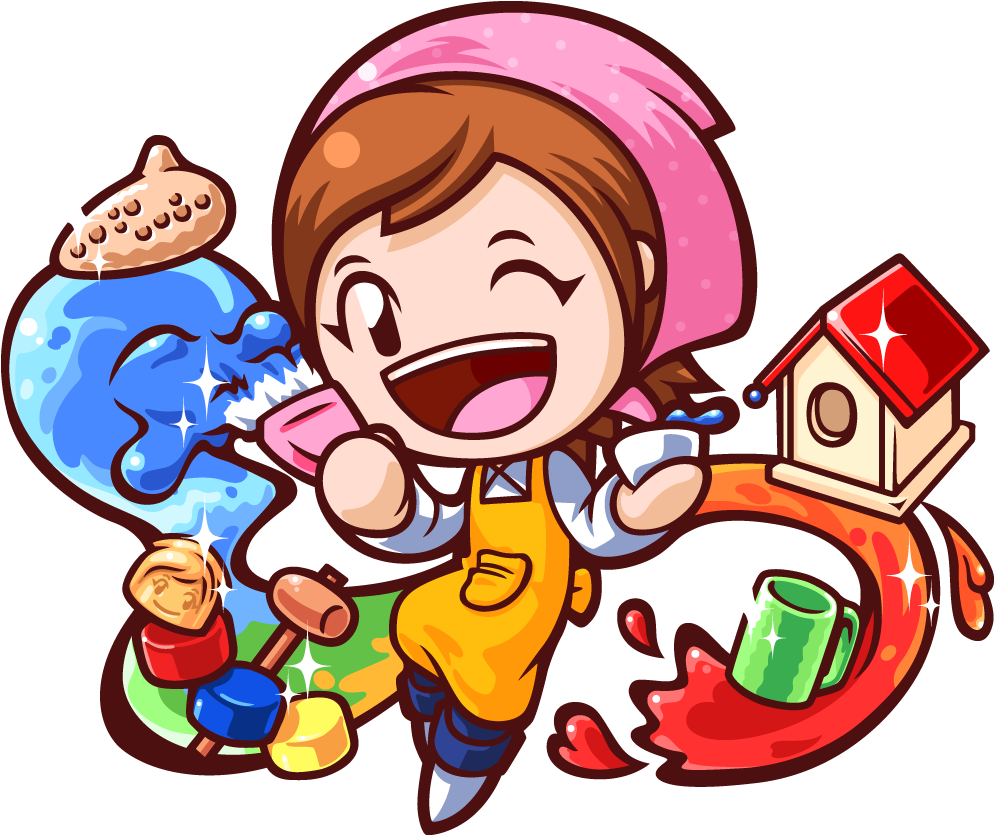 Hobbies Fun Key Art - Cooking Mama No Background (1181x1181)