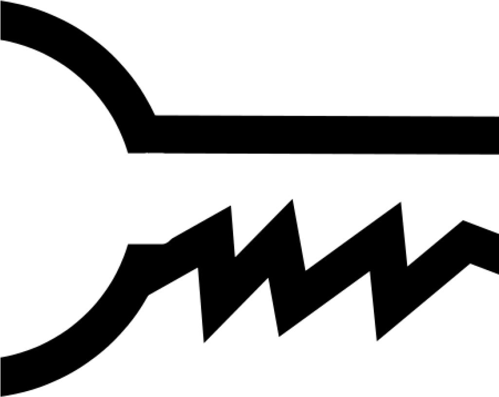 Key Clipart Black And White Key Clipart Black And White - Outline Of A Key (1024x1024)