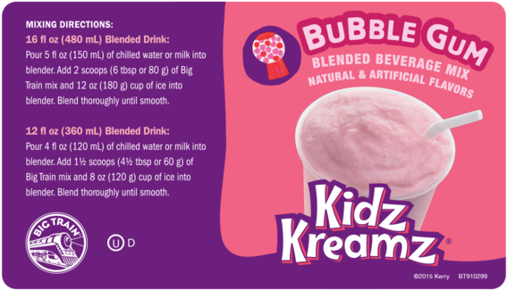 Kidz Kreamz™ Bubblegum - Bathtub (600x600)