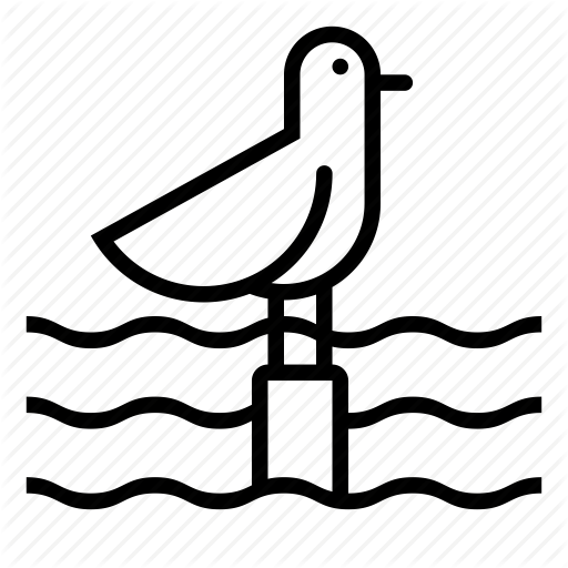 Seagull Clipart Scavenger - Gulls (512x512)