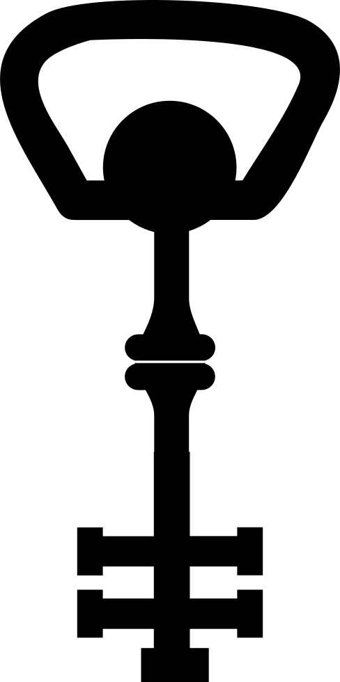 Old Key Tool Silhouette Comments - Tool (488x980)