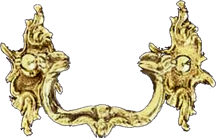 Icebox & Hoosier Hardware - Vintage Handle Png (720x465)