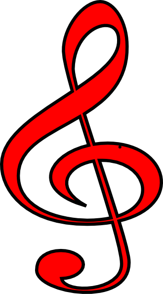 Large Treble Clef (330x594)