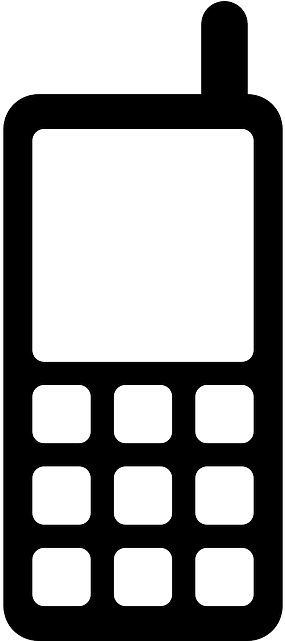 Telephone Mobile Phone, Cell Phone, Cellphone, Telephone - Phone Coloring Page (320x640)